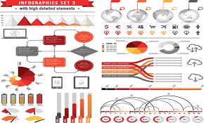 infographic elements vector4